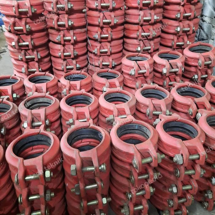 Coupling Grooved Pipe Joint.Clamp Coupling Pipa 5"