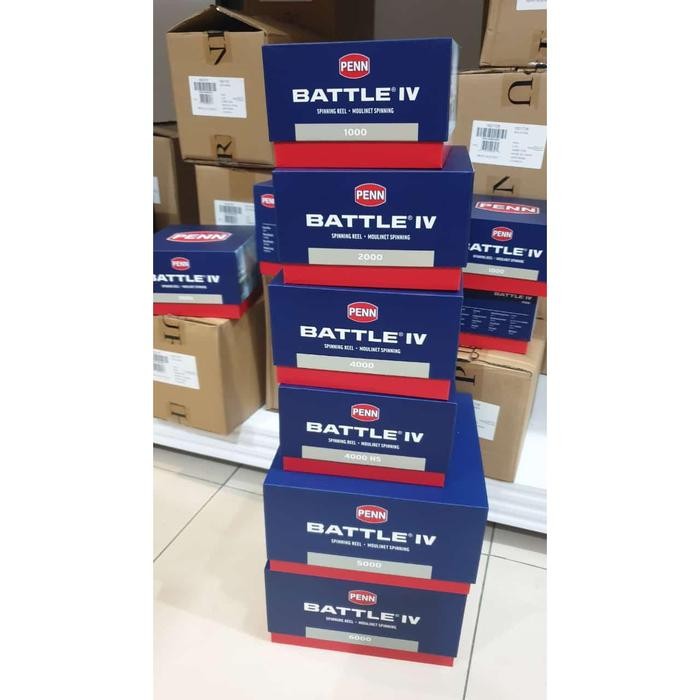 Reel PENN BATTLE IV 1000 2000 4000 4000HS 5000 6000 6000HS 8000 Power Handle SW -