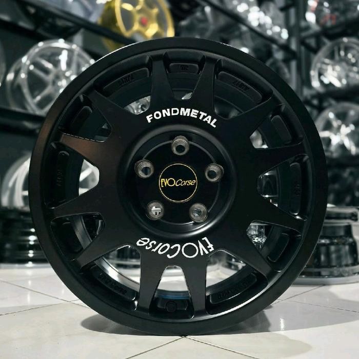 velg racing EVO CORSE RALLY R16 LEBAR 7 ET 40 velg mobil r16 velg racing ring 16 mobil Innova Reborn