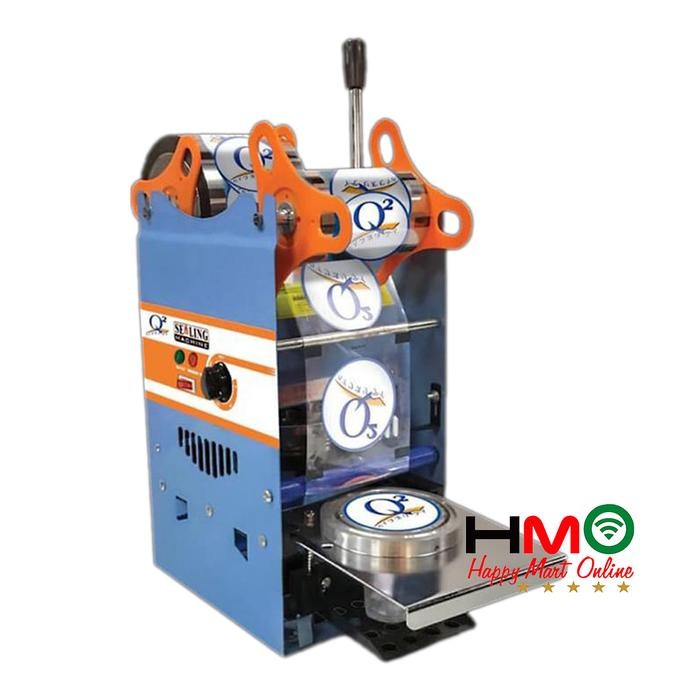 Mesin Press Gelas Plastik Mesin Cup Sealer Manual Sealing Maine Q2-8881 Q2 8881