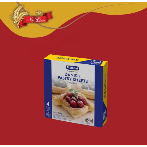 

Pilihan- Bon Chef Danish Pastry Sheet Instant 750 Gram (Gojek/Grab Only)