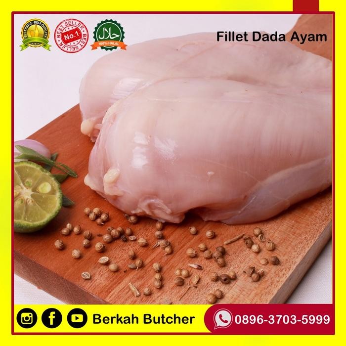 

Pilihan- Dada Ayam Fillet 1Kg Boneless