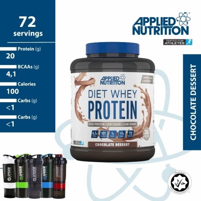 APPLIED NUTRITION DIET WHEY PROTEIN + CLA + L CARNITINE + FAT BURNER