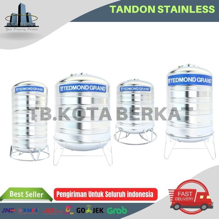 Terbaik Tandon/ Tangki Air Stainless Tedmon Grand Tsv 700 Volume 550L 100% Ori