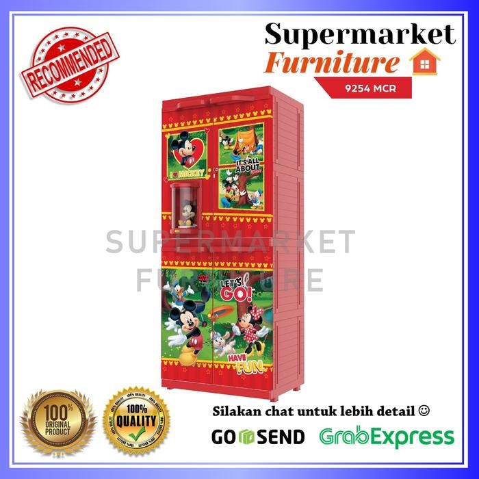 LEMARI PLASTIK NAIBA BONEKA DOLL MICKEY / NAIBA DOLL TERBARU MICKEY