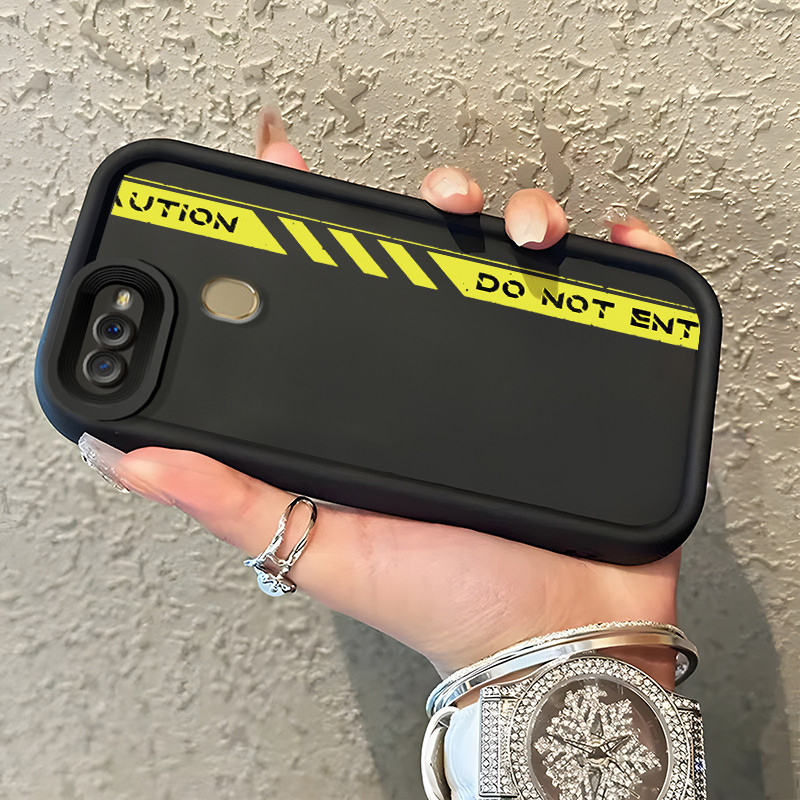 Casing Hp OPPO A7 OPPO A5s OPPO A12 OPPO A12S A11k Case Softcase Kesing Karakter garis pola Casing s