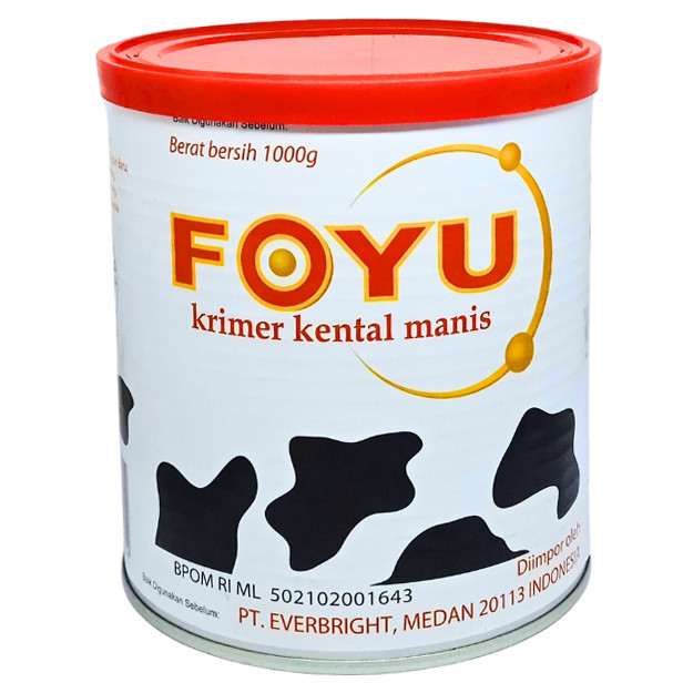 

S31814 FOYU KRIMER SUSU KENTAL MANIS 1000GR KALENG MAJU BERSAMA (20250913)