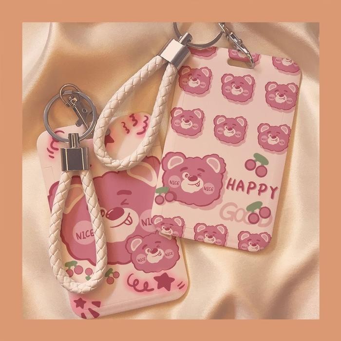 

New ID CARD HOLDER MOTIF KAWAII TEMPAT KARTU PHOTOCARD PHOTO CARD FLOWER