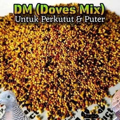 Pilihan- Pakan Burung Perkutut Doves Mix 1Kg Jj Premium Seed Lomba Tekukur