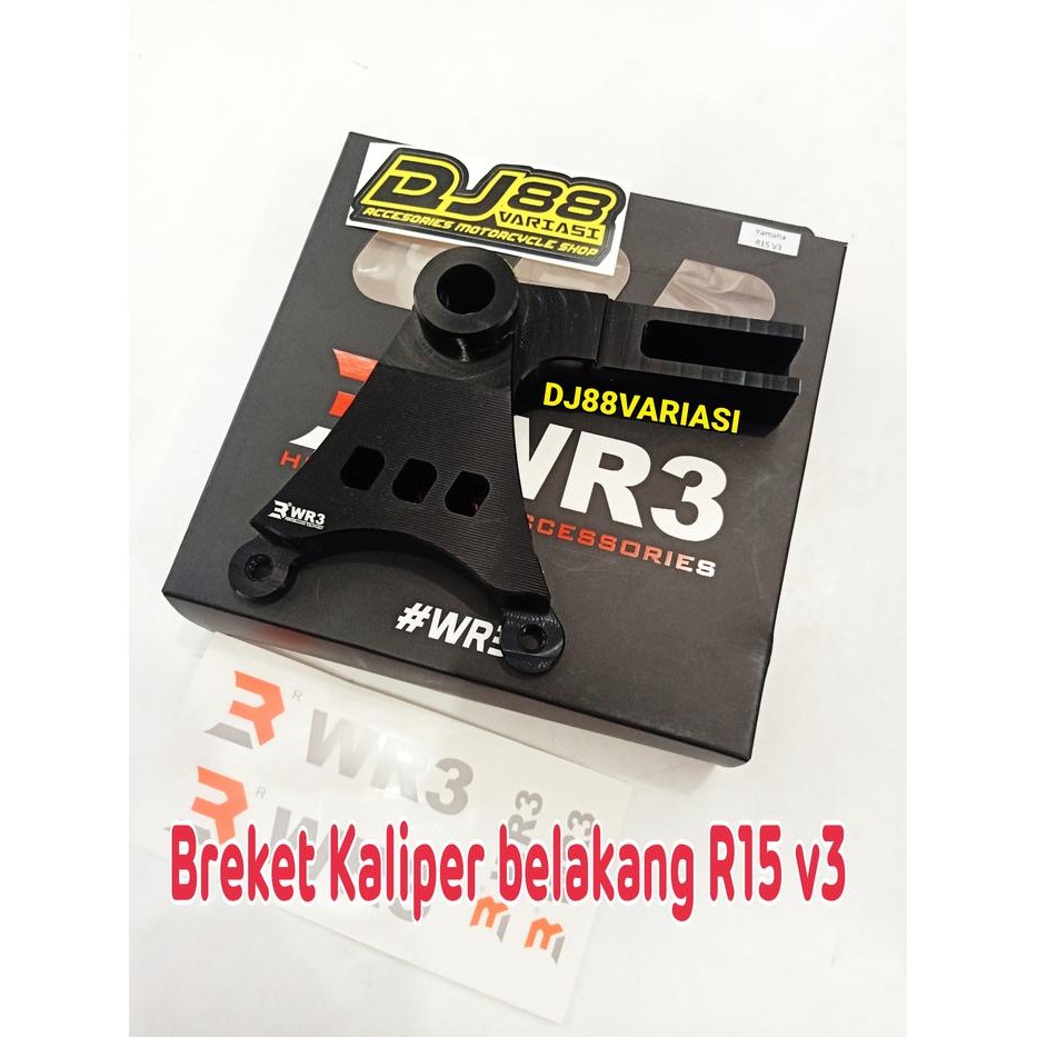 BRACKET KALIPER BREMBO R15 V3 BELAKANG BREKET CALIPER 2PISTON 2P KTC