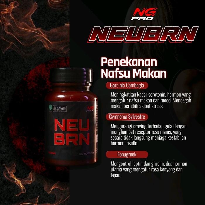 Suplemen Fitness NG NEUGEN Neuburn 60 kapsu Fat Burner Pembakar Lemak
