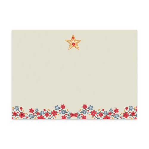 

Scandi Wreath Note Cards Set Of 6 By Papermark