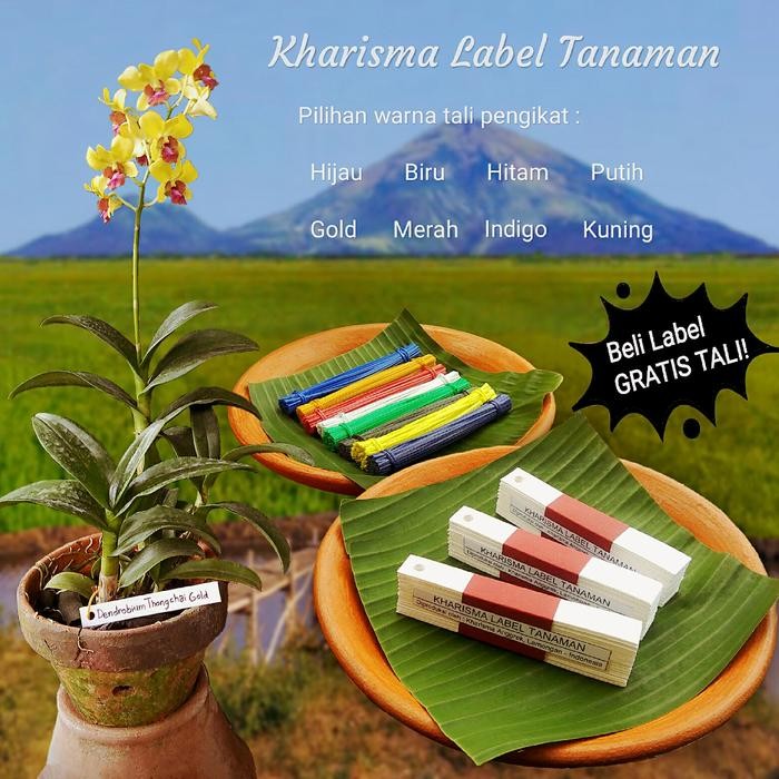 

OJ Label Tanaman Name tag Waterproof tahan air tahan sobek