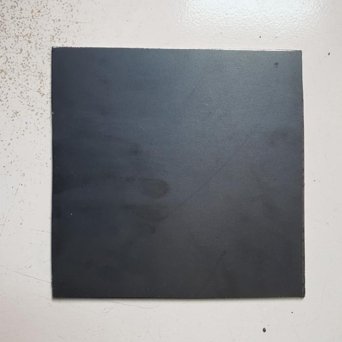 Plat Besi Hitam Tebal 2mm Custom