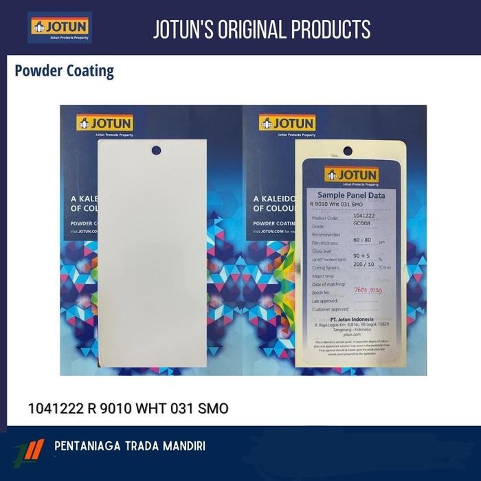 Aquaproof Paint - Powder Coating Jotun 1041222 R 9010 Wht 031 Smo