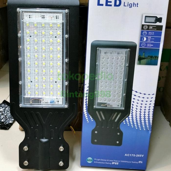 Termurah Lampu Jalan Led 50 Watt Slim / Lampu Pju Led 50 Watt