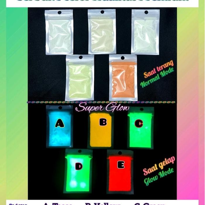 

New Serbuk Fosfor Strontium Warna Limited Edition 10gr