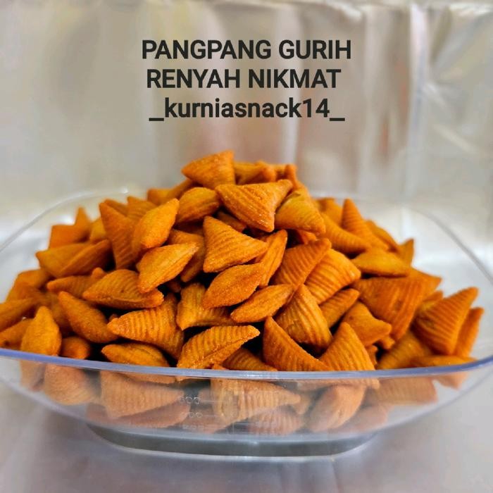 Pilihan- Pangpang Gurih Bentuk Segitiga Renyah Camilan Makanan Food Snack Cemilan