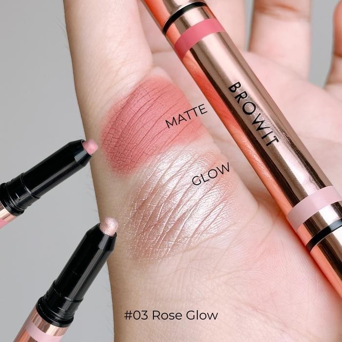 Pilihan- Browit Eyedol Matte & Glow Shadow Stick Eyeshadow Stick