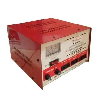 Laris Stabilizer Matsunaga Stavol 1500Va 1500V 1500 Va 7500 Watt 750W Svc-1500N For Pc Komputer