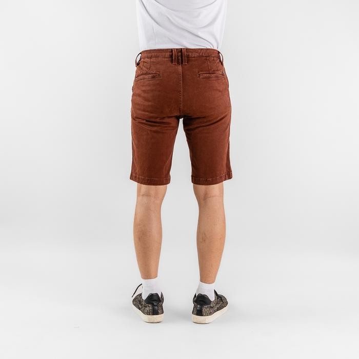 Oxygen Denim 808 Prime CS Short Chino Slim Fit Stretch - Terracota (9553)