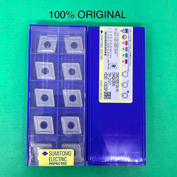 Insert CNMG 160612 merk Sumitomo Baru Original..CNMG 16 06 12