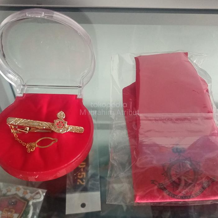 ASLI jual jepitan reskrim dan dasi merah reskrim reserse terbaru READY STOCK
