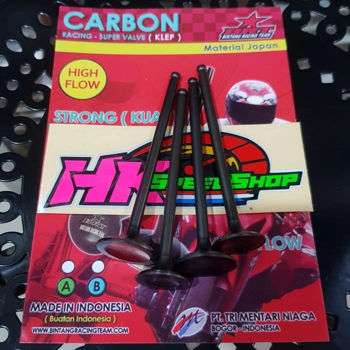 KLEP VALVE BRT 22 19 BATANG 4,5MM JUPITER MX VIXION R15 MX KING