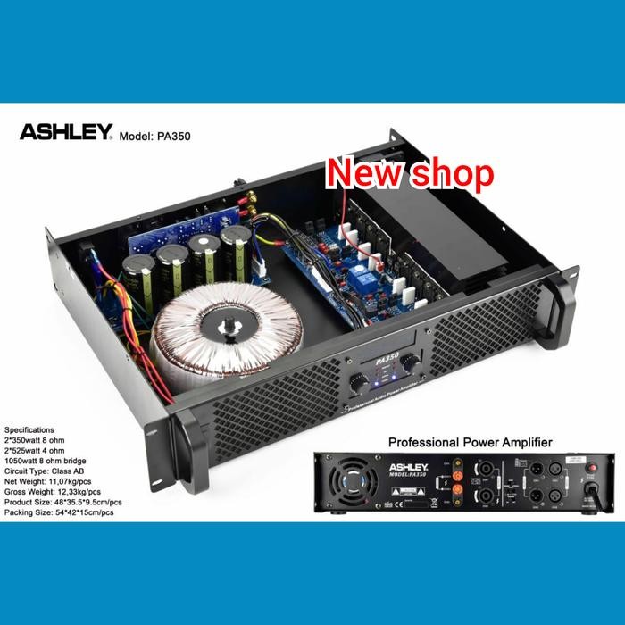 Ready Power Ashley PA 350 Original Amplifier Ashley Pa350