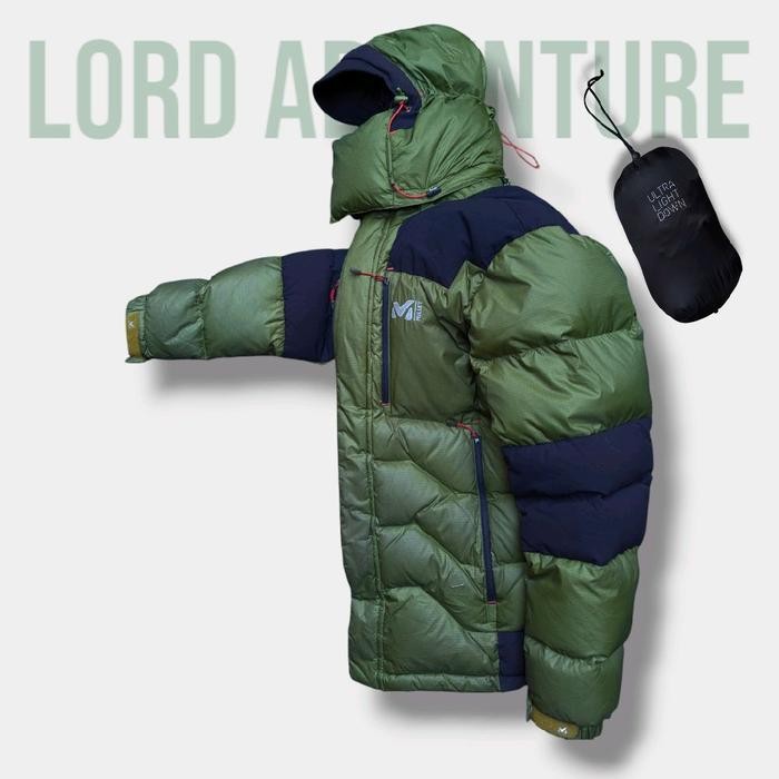 TERMURAH jaket bulu angsa Millet Patrick goose down jacket bulang fp800 puffer jacket gunung musim