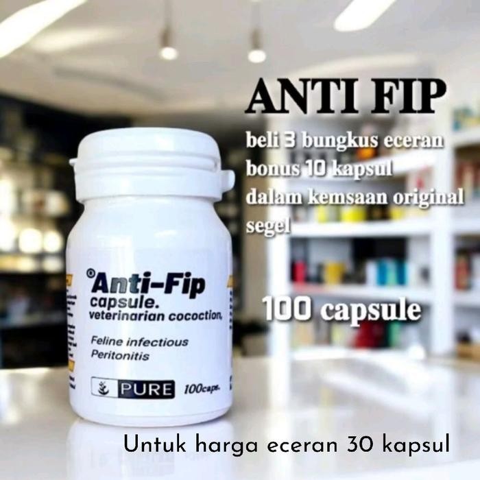Ready obat fip kucing obat virus fip kucing petcare medicat