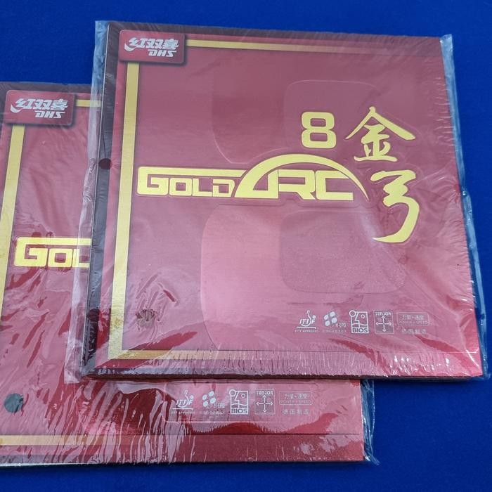 Karet Pimpong Dhs Gold Arc 8 (Germany) Terlaris