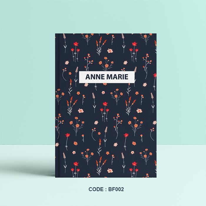 

Notebook #FLOWERY / Custom Notebook/ Planner Dotted/ Grid/ Journal