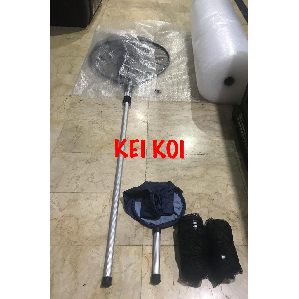 HVHP  Serokan Ikan Koi Jumbo D:80 Gagang:150