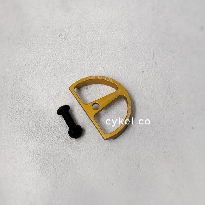 ACEOFFIX CABLE FENDER DISC GOLD 3SIXTY CABLE GUARD FOLDING BIKE