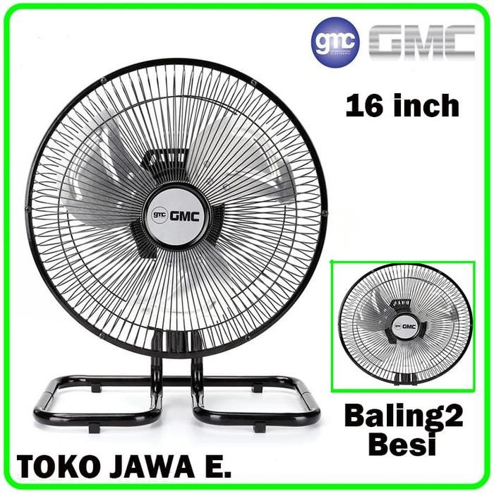 ORI KIPAS ANGIN TORNADO GMC BM-725 Kipas Angin Tornado Duduk Baling2 Besi 16 inch