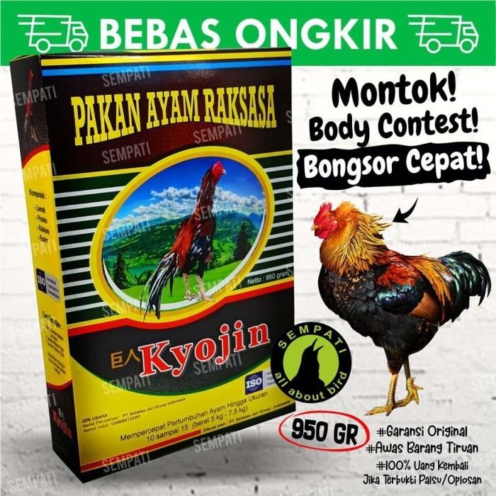 cdo4- Kyojin Pakan Ayam Raksasa Original Pakan Ayam Laga Tarung Jago Kjnrk