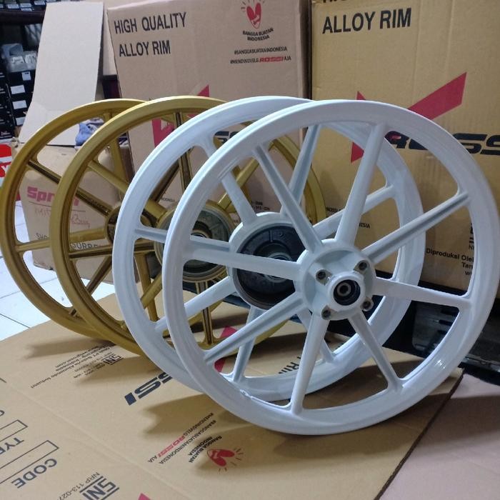 velg pelek V Rossi palang 8 swan Jupiter Z lama - Vega r lama - fizr tromol kecil