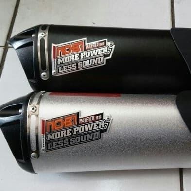 Knalpot Nobi /Nob1 NEO 3 BOLD motor bebek, bebek sport,matic lengkap