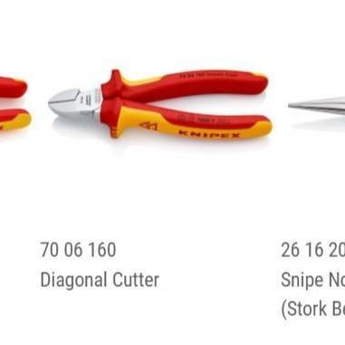 Banyak Dicari Knipex Tang Listrik Vde Set 00 20 12 Knipex Electro Set 3 Pcs - Alat Tang Kombinasi