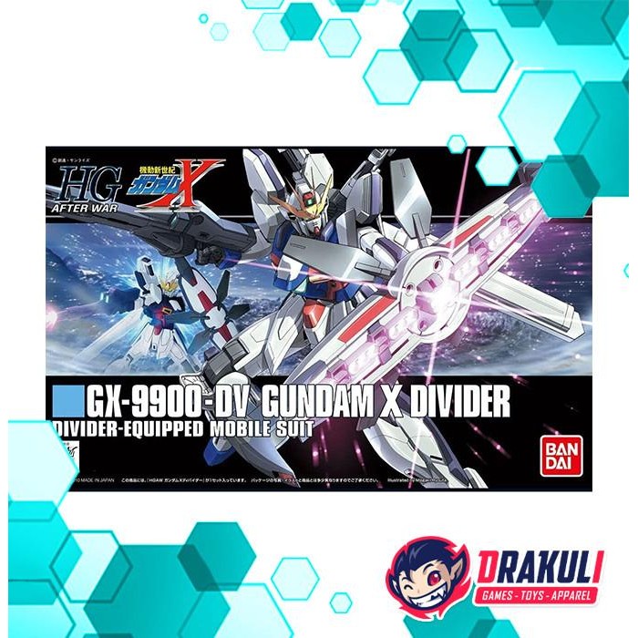 BANDAI Plamo HG / HGUC GX-9900-DV Gundam X Divider