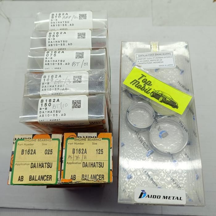 Metal Balance Hijet 55, Hijet 1000, Zebra 1000, B162 Daido Jepang Asli