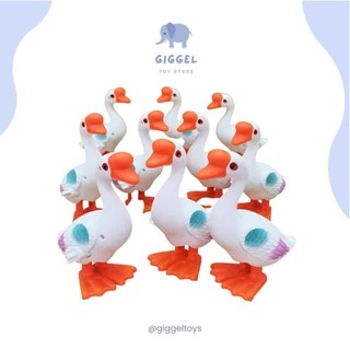 [ Giggel ] Mainan Anak Murah Angsa Putar Lompat Jalan / Mainan Soang Lucu Angsa Putar