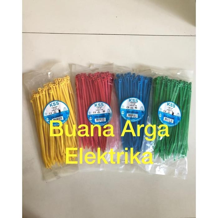 Kabel ties warna KSS CV 200/ nylon/ cable tie KSS CV 200 ORIGINAL/20cm