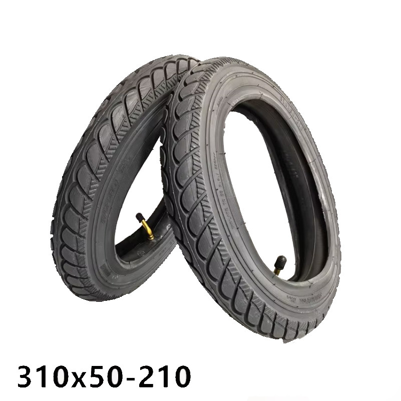 12 Inch 310X50-210 Inner Tube Tire For Etwow Electric Scooter Baby Carriage Replacement Wear-resista