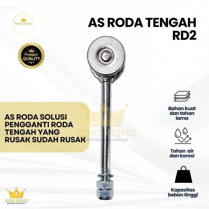 Terlaris As roda tengah pintu garasi rd2 as roda pintu garasi as pintu sliding SALE