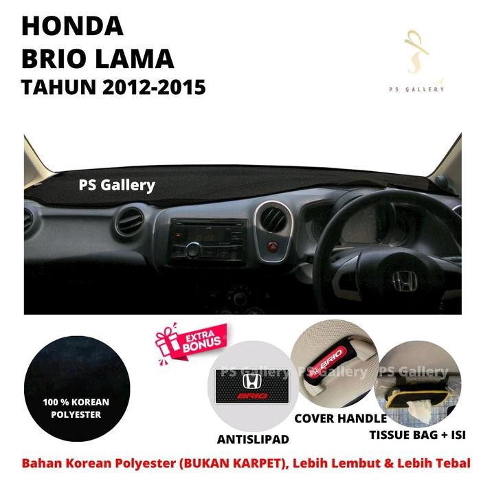 Alas Dasbor Mobil Brio Lama Tahun 2012-2015 Aksesoris Cover Dashboard Premium