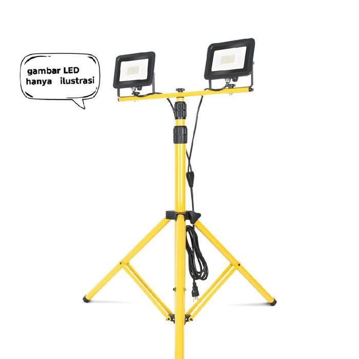 DISKON tripod tiang lampu sorot atau led untuk poles salon mobil tinggi 1.6 M READY STOCK