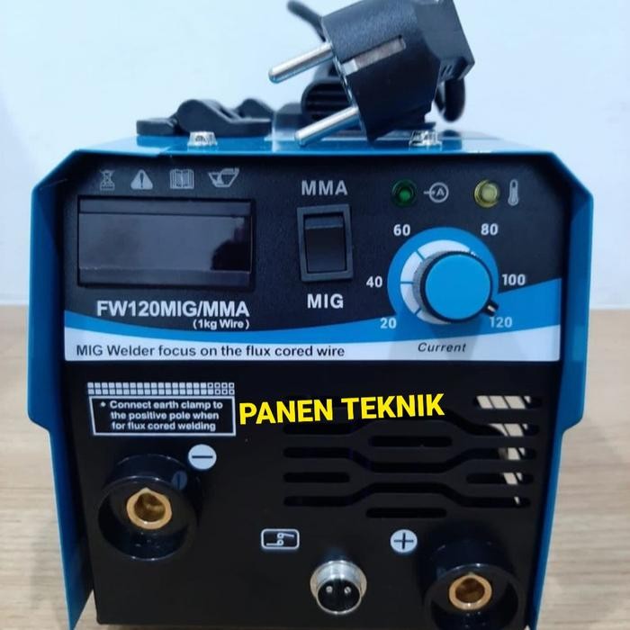 Terhemat Mesin Travo Las Listrik Fujiyama Mig 120 Inverter Tanpa Gas Mig120 Terlariss 