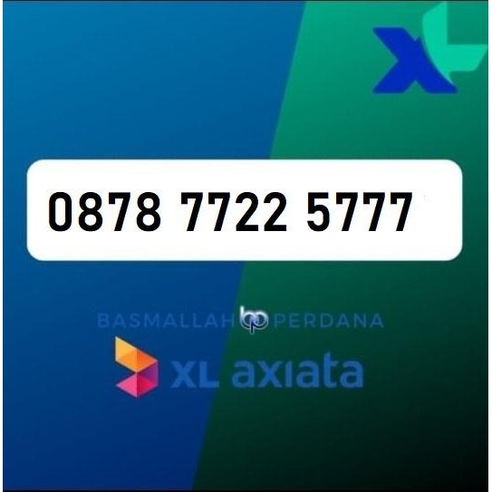 Nomor Cantik XB78 7722 5777 Perdana XL 4G 5G YOP925
